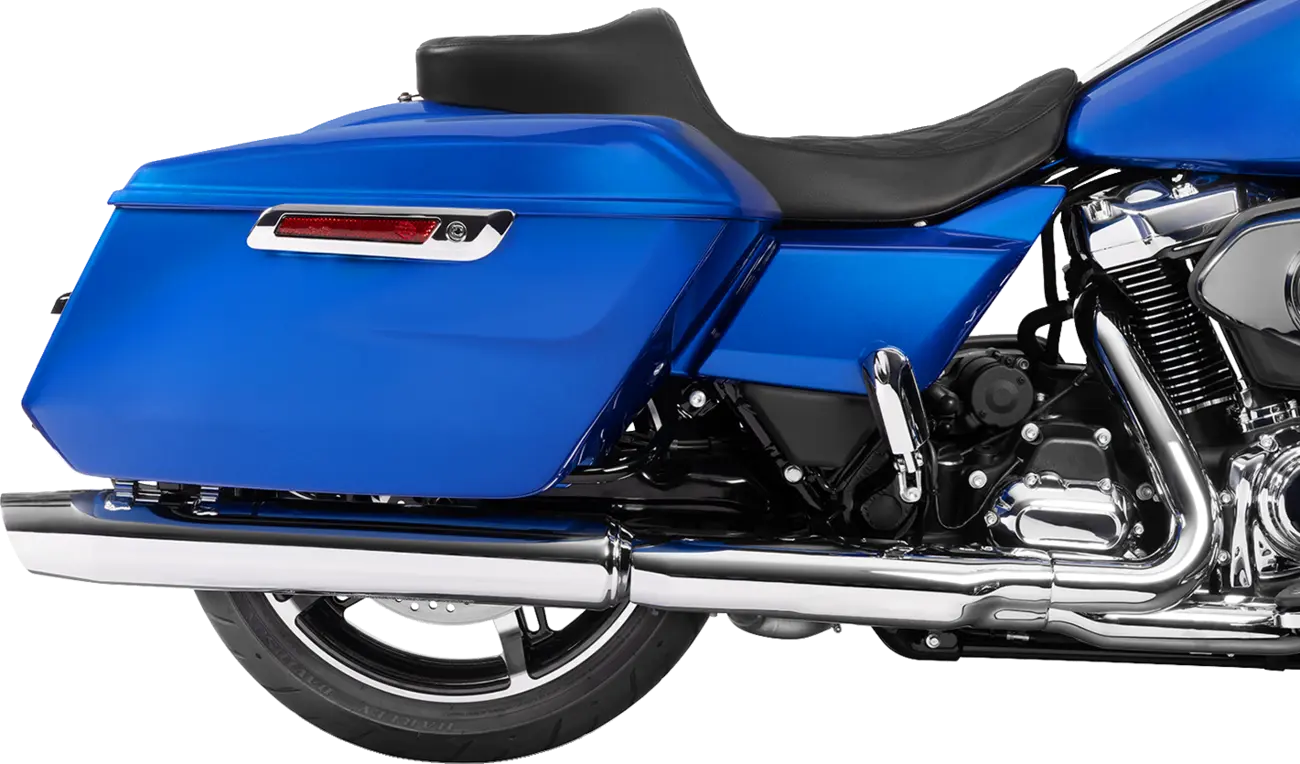 2-Up Drag Specialties Extended Reach Predator Iii Seat - For Harley Davidson