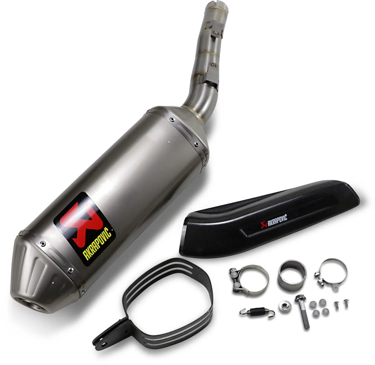 Akrapovic Slip-on Line Muffler - Titanium - ECE Street Legal Approved