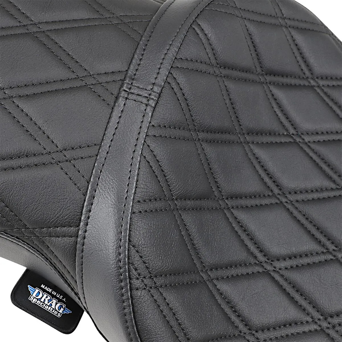 Drag Specialties 2-up Double Bucket Seat - For Harley Davidson