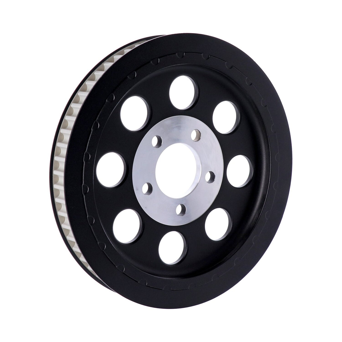 MCS Reproduction OEM style wheel pulley 61t 1-1/8" belt - Black
