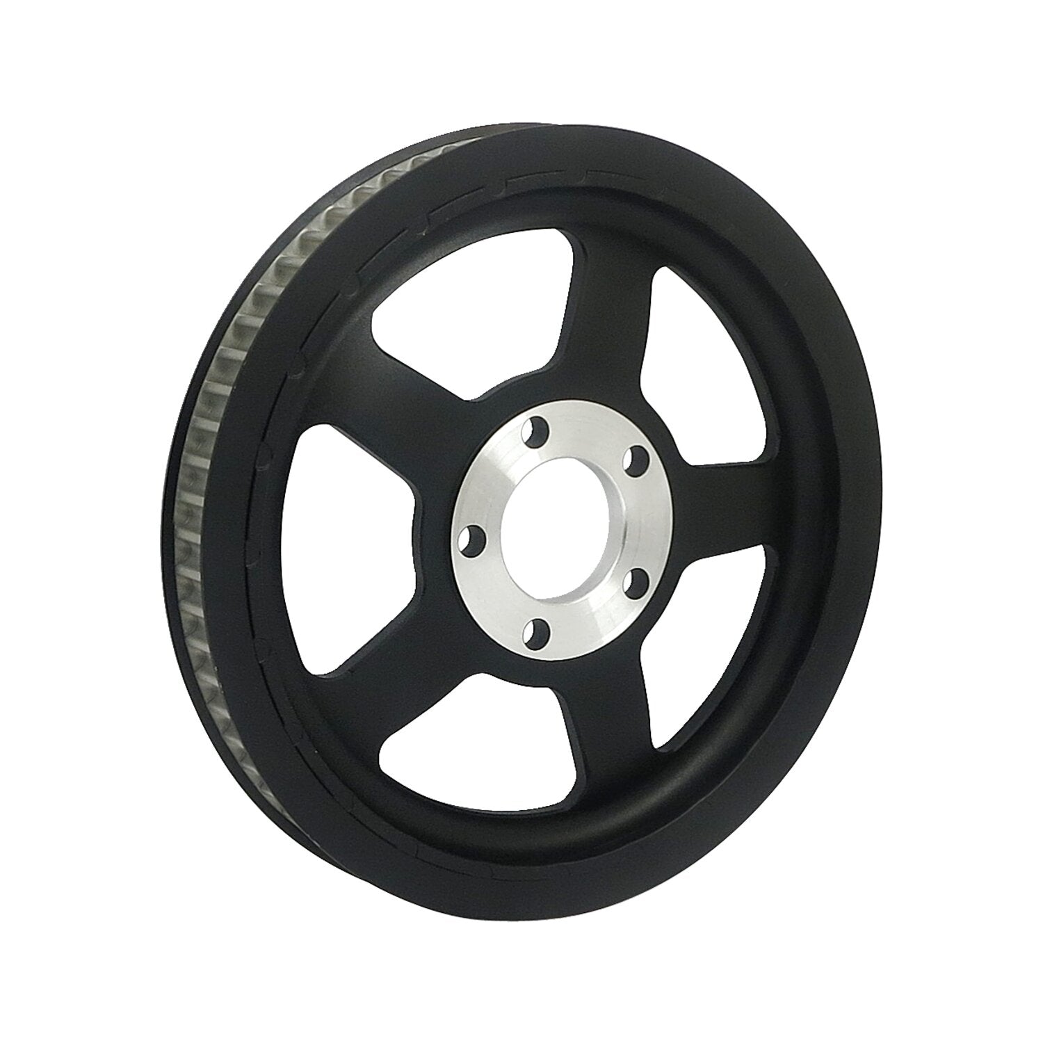 MCS Reproduction OEM style wheel pulley 68t 1-1/8" belt - Black