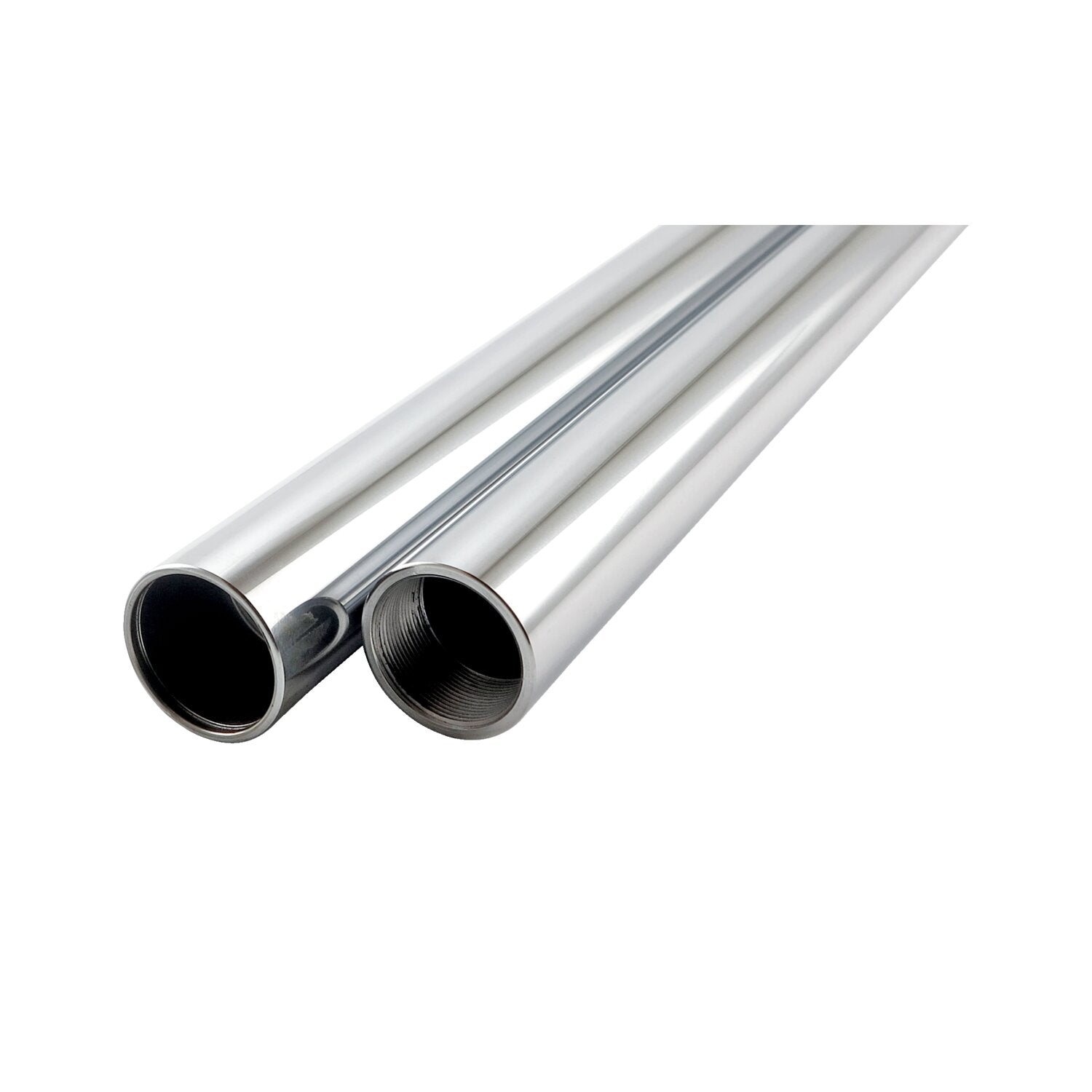 MCS Fork tubes 41mm 22-7/16" - show chrome