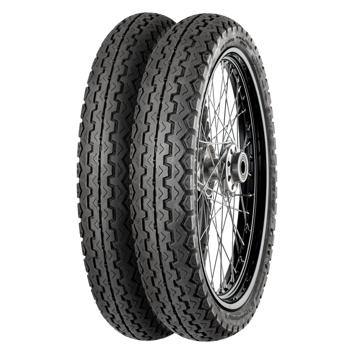 Continental ContiCity front/rear tire 80/90-17 50P