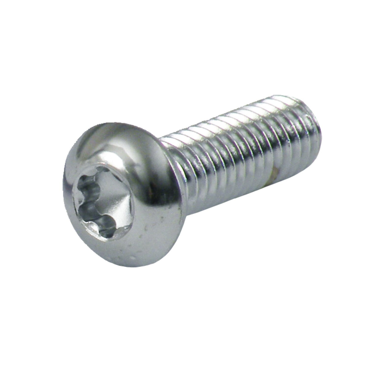 Gardner-Westcott Chrome button torx bolt 10/24 x 1 inch