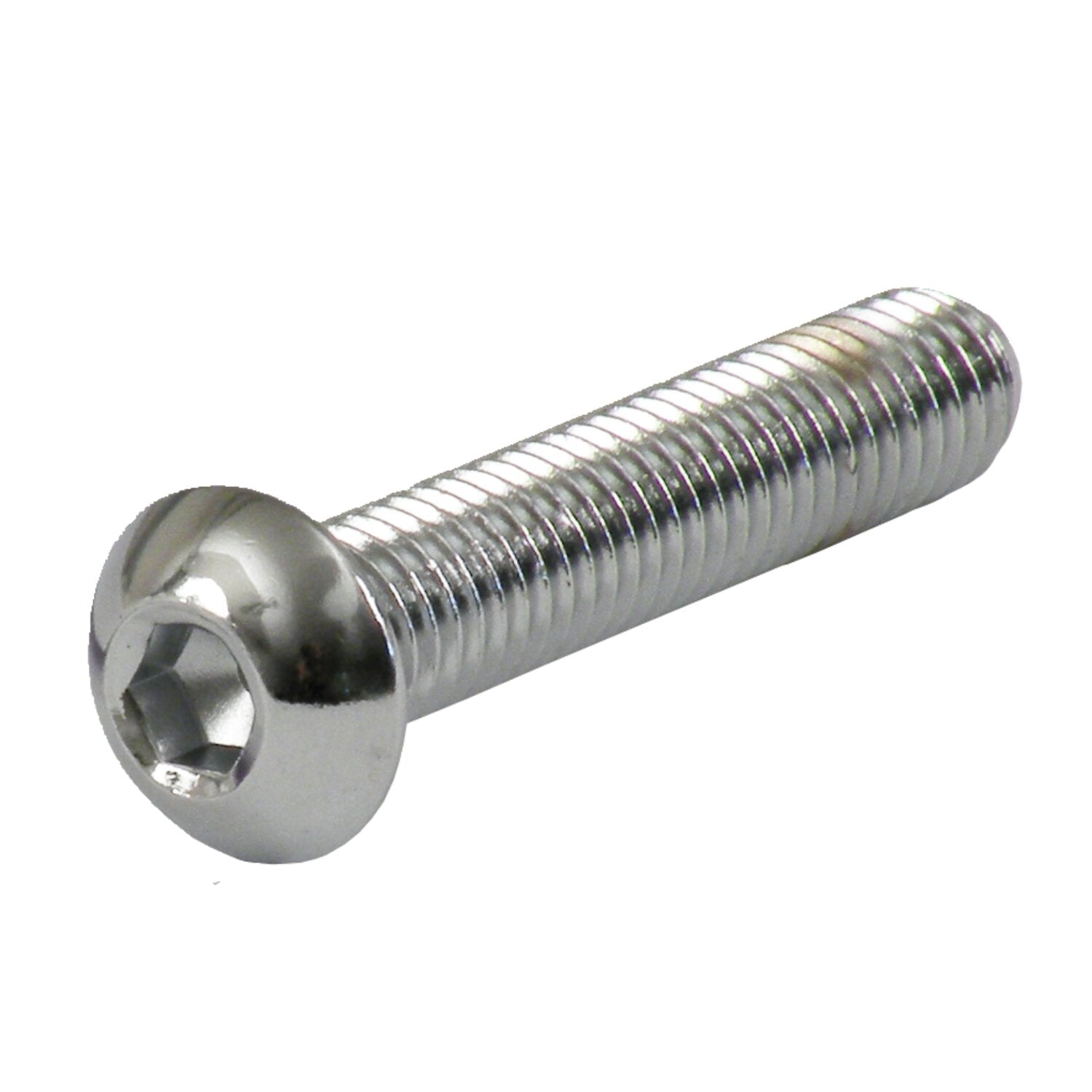 Gardner-Westcott M8 x 45mm buttonhead bolt chrome