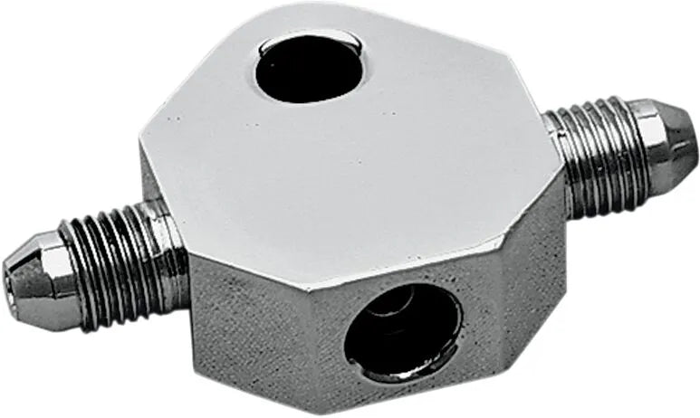 Drag Specialties Brake Line Tee For #3 Hose