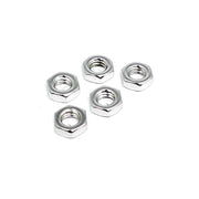 Gardner-Westcott 5/8-18 jam nut chrome - 25 stk