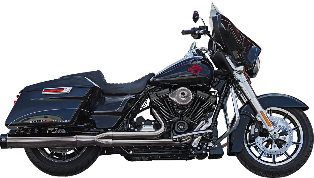 S&s Cycle 2-into-1 Sidewinder Exhaust System - Lava Chrome