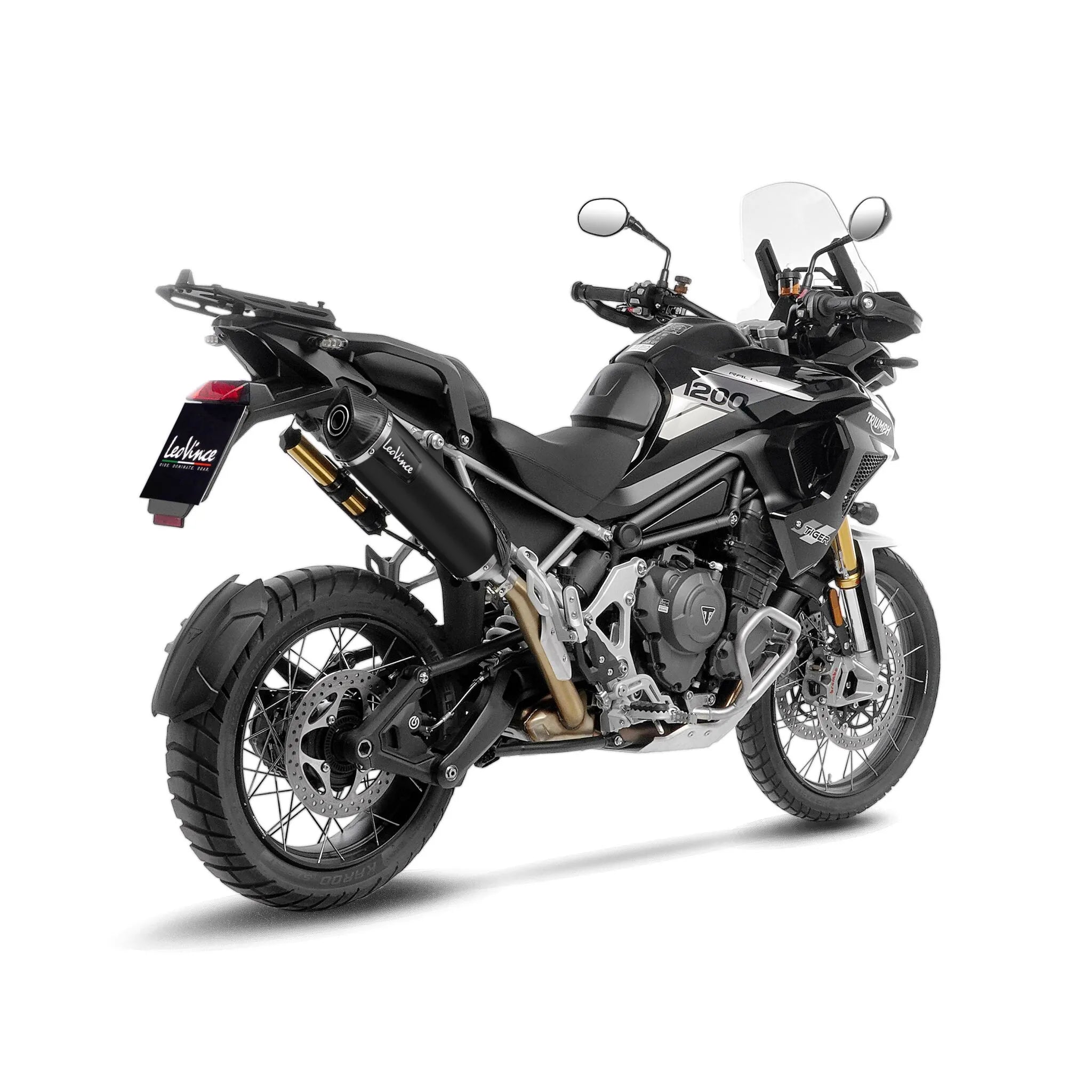 Leovince Nero Slip-on Muffler For Motorcycle - ECE Street Legal Approved