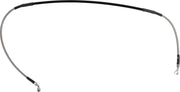 Moose Offroad Stainless Steel Braided Brake Line Front