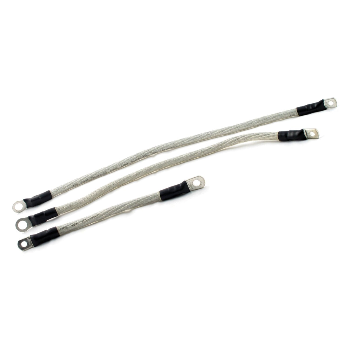 All Balls battery cable kit - Clear - 9" 16" 16"