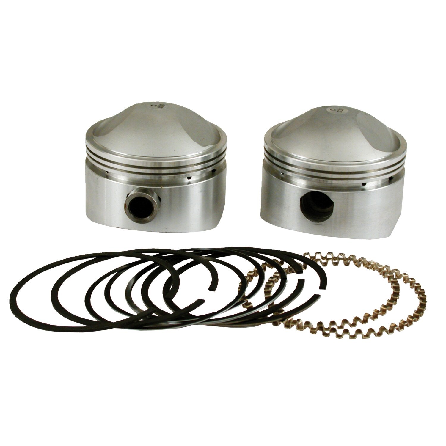 S&S 3-7/16" forged stroker piston kit - +.050"