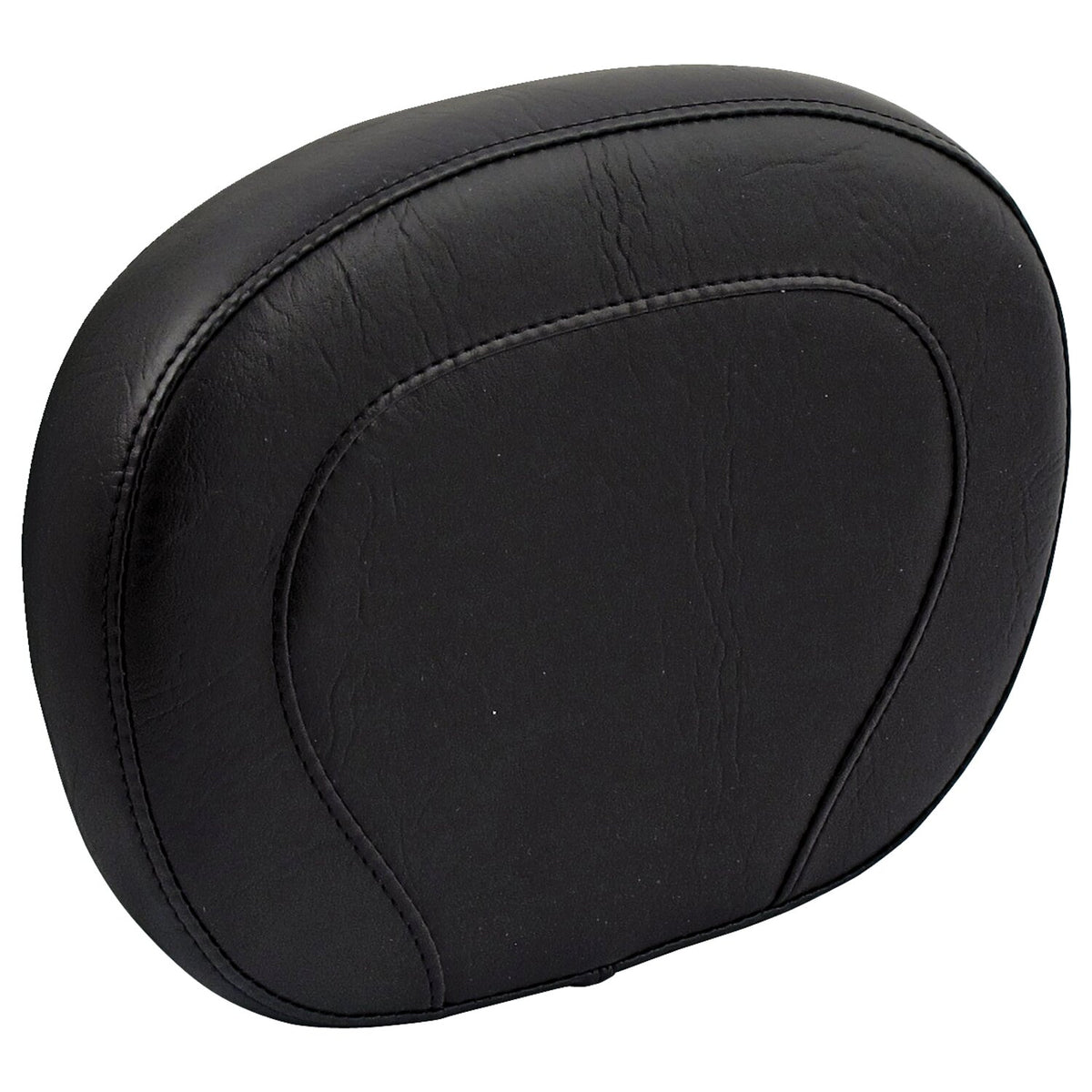 Mustang OEM style sissy bar pad - Recessed - Black