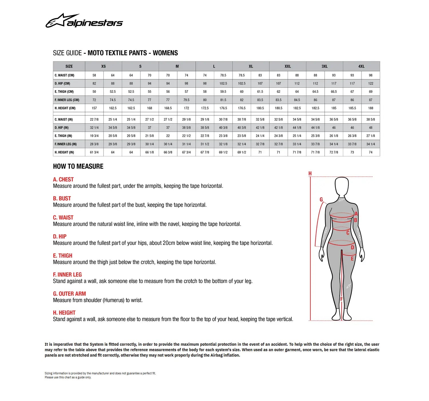 Alpinestars Stella Missile V3 Women's Leather Motorcycle Pants - Black