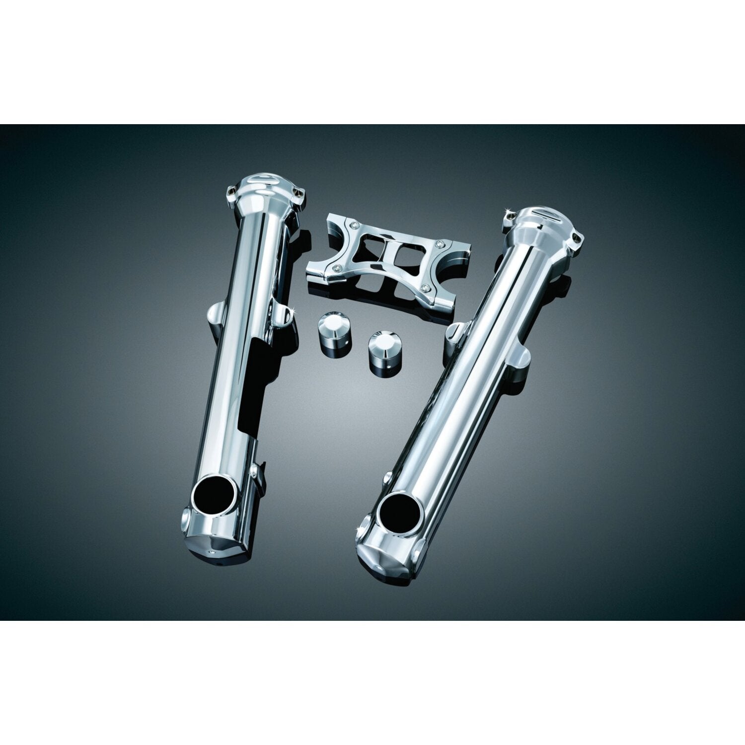Kuryakyn Fork skins™ fork slider covers - Chrome