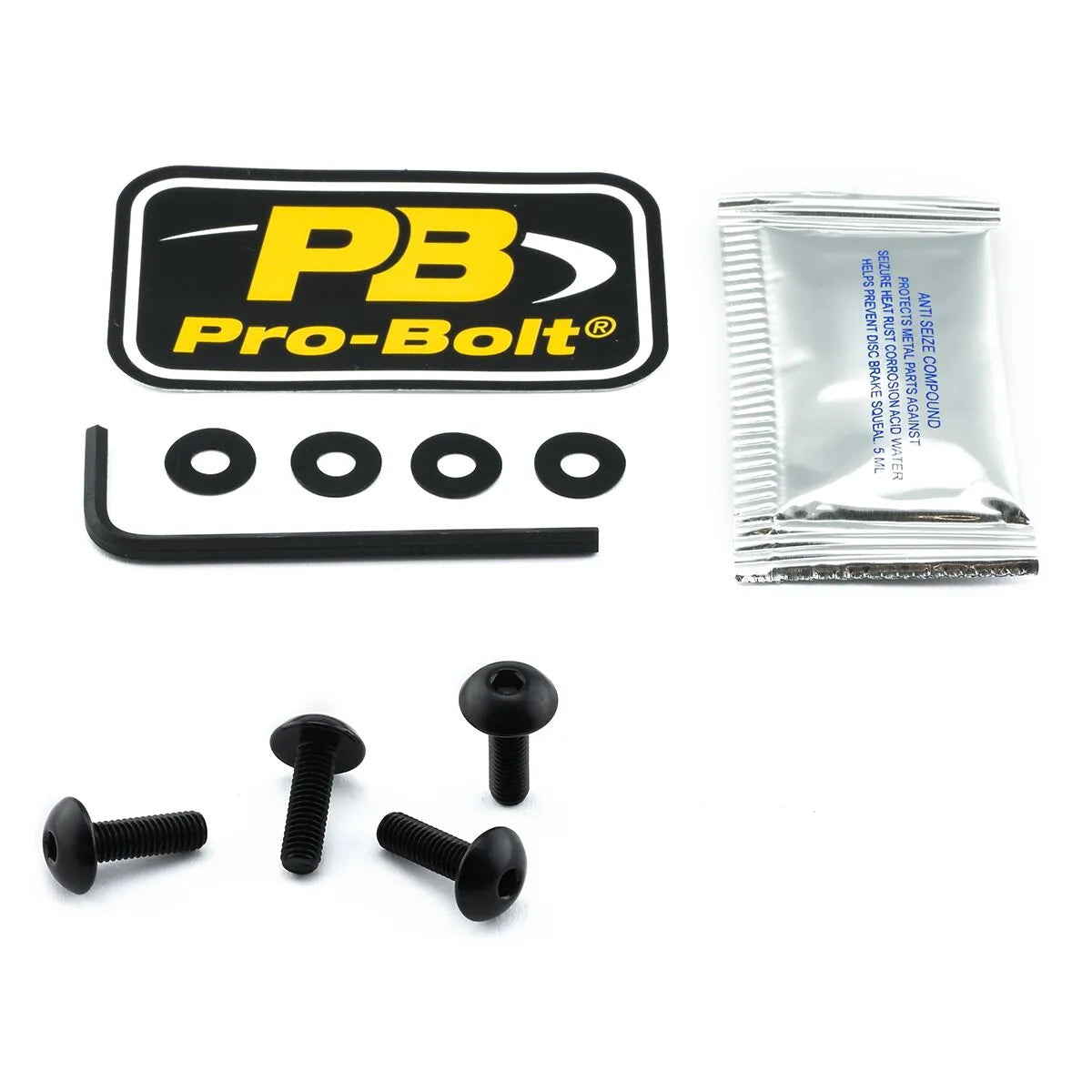Pro Bolt Aluminium Screen Bolt Kit