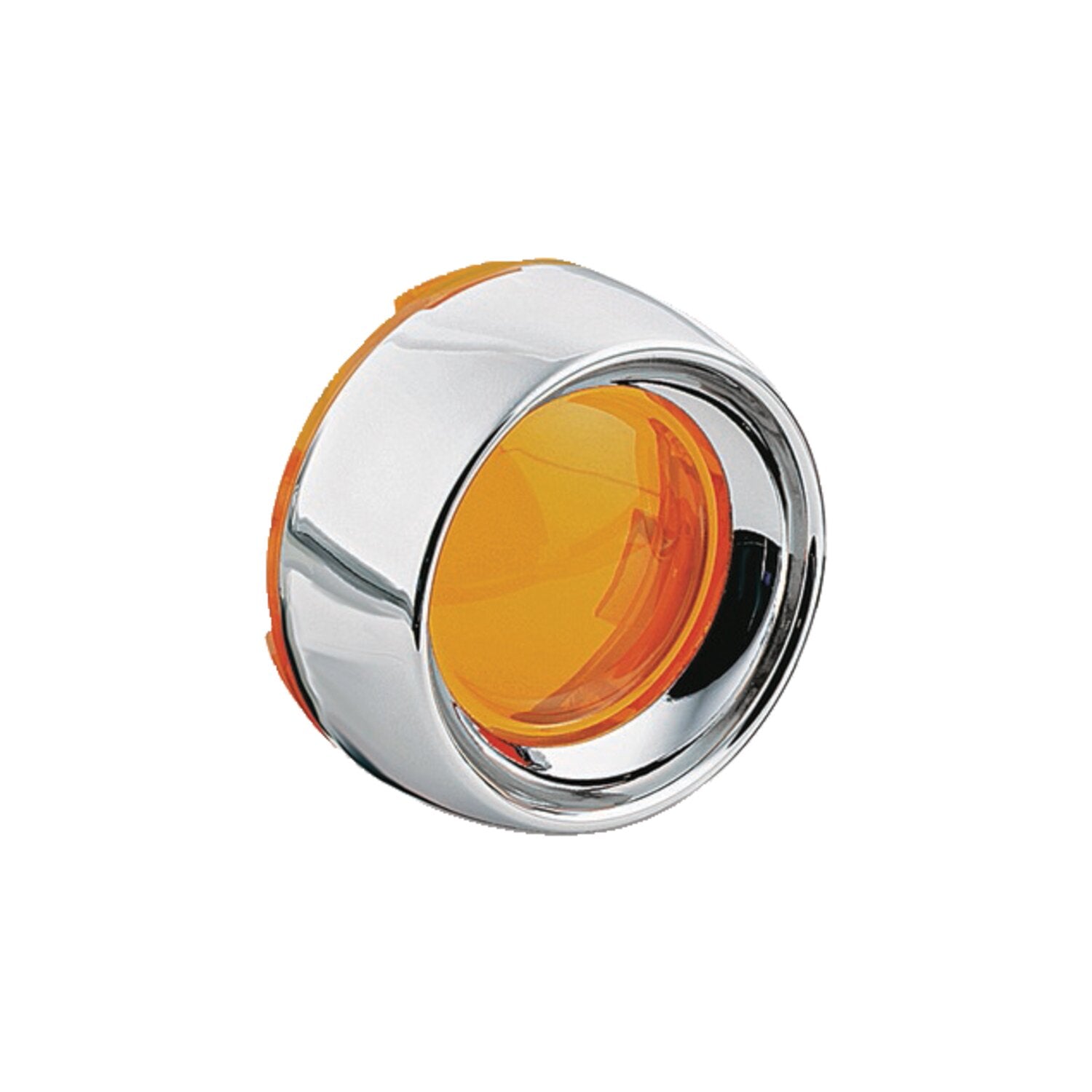 Kuryakyn turn signal recessed trim ring & lens kit - Chrome