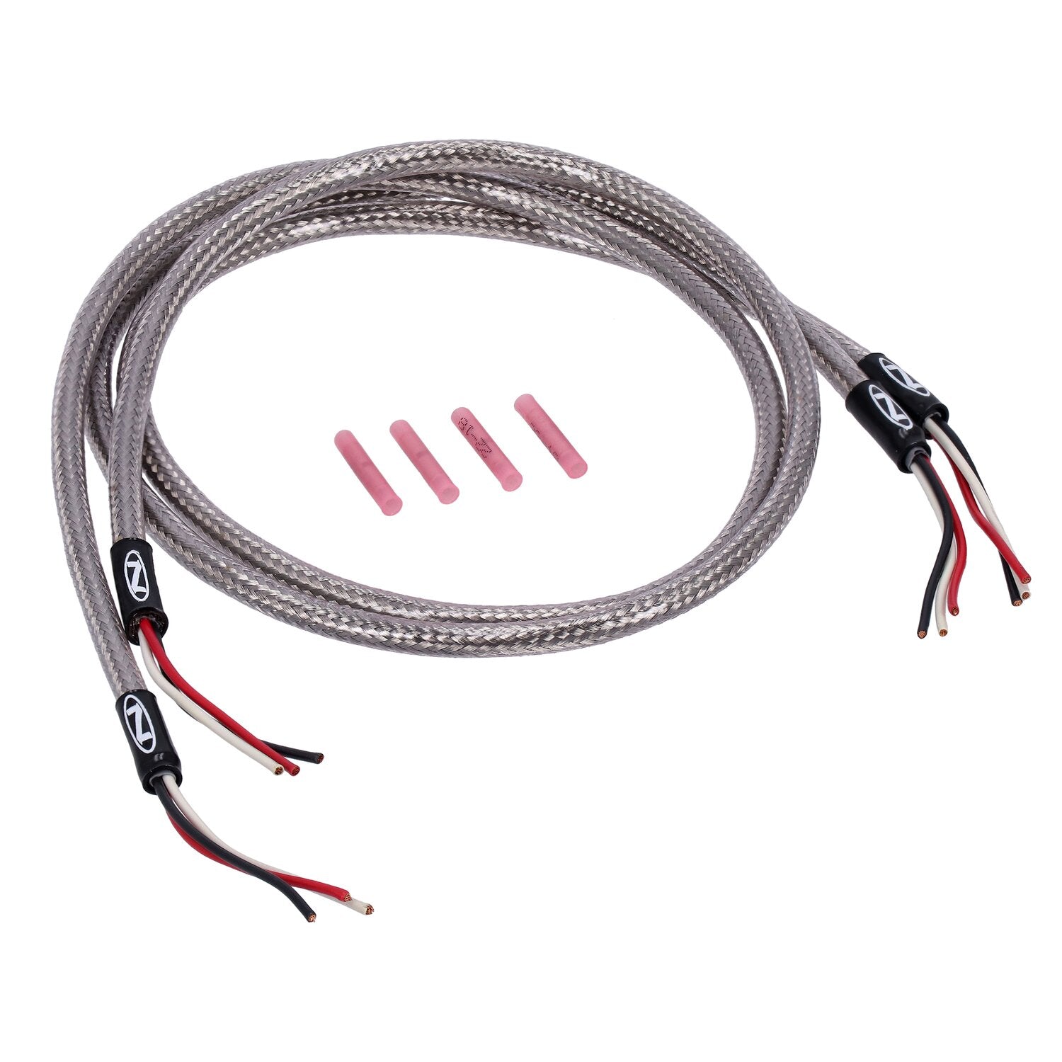 NAMZ custom turn signal wiring harness - Braided 36"