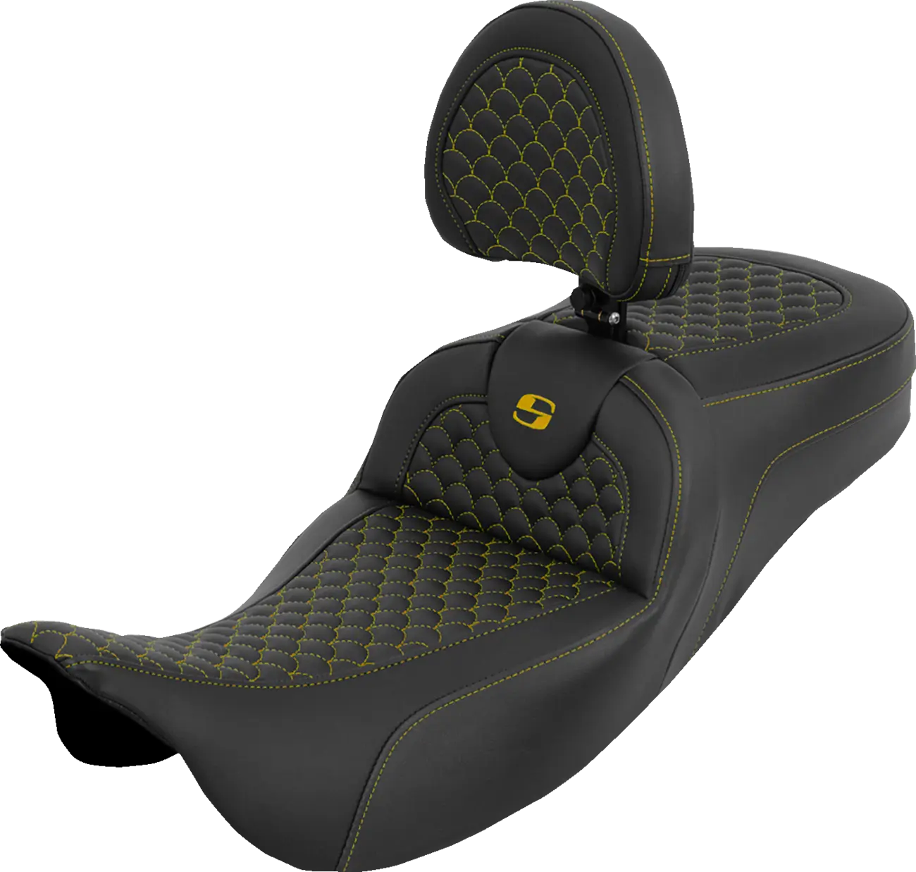 Saddlemen RoadSofa Dragon Scale Stitch Seat