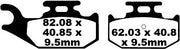 Ebc Tt Sport Carbon Fusion Brake Pads - Rear
