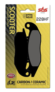 Sbs Hf Street Ceramic Organic Brake Pads Set - Front