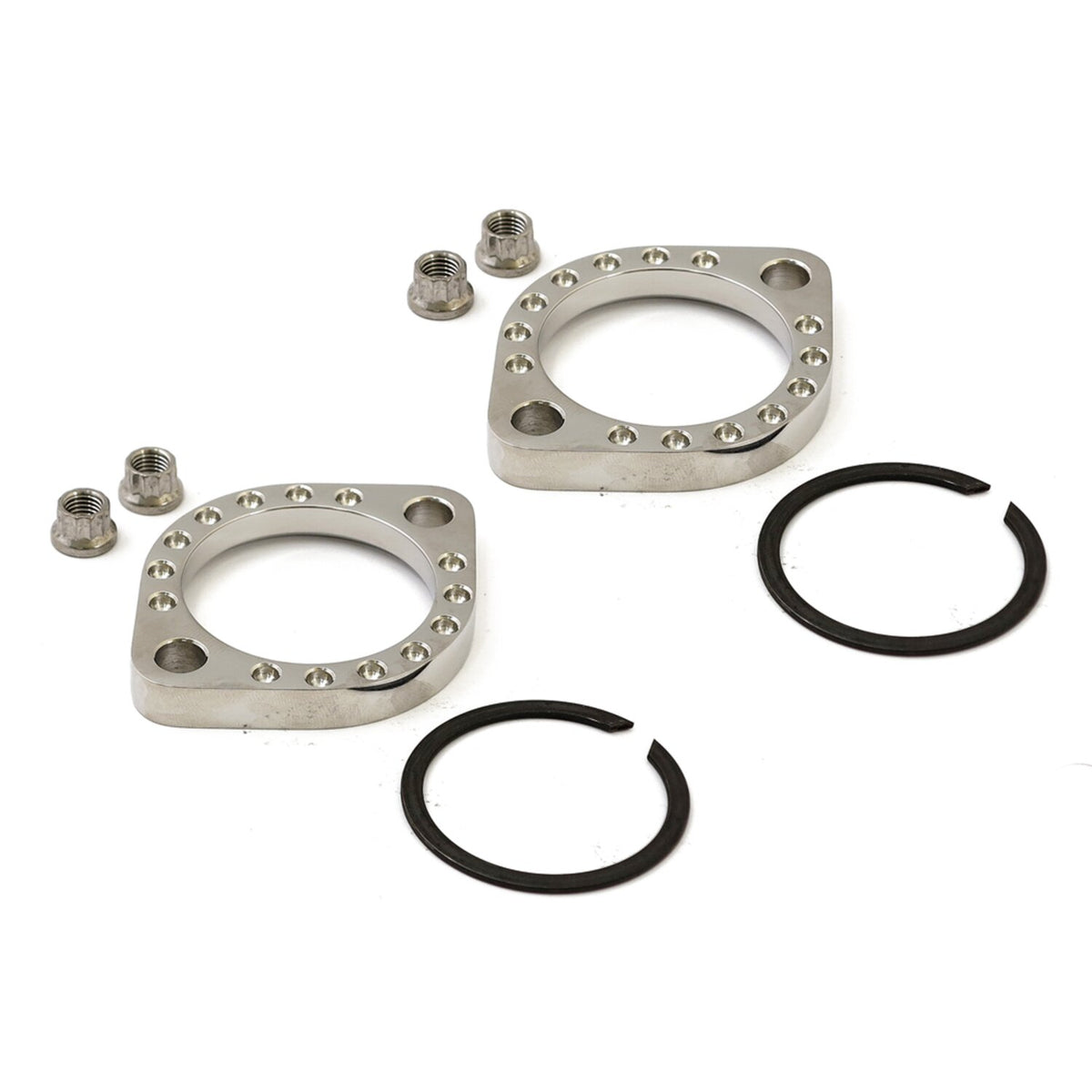 Evolution Industries ss exhaust flange kit - 12-point nuts