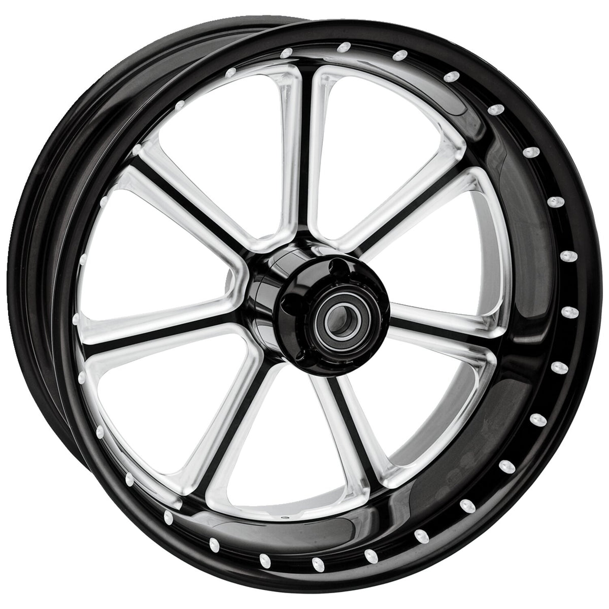 Roland Sands Design front wide tire wheel Diesel 5.5x18" - Contrast cut