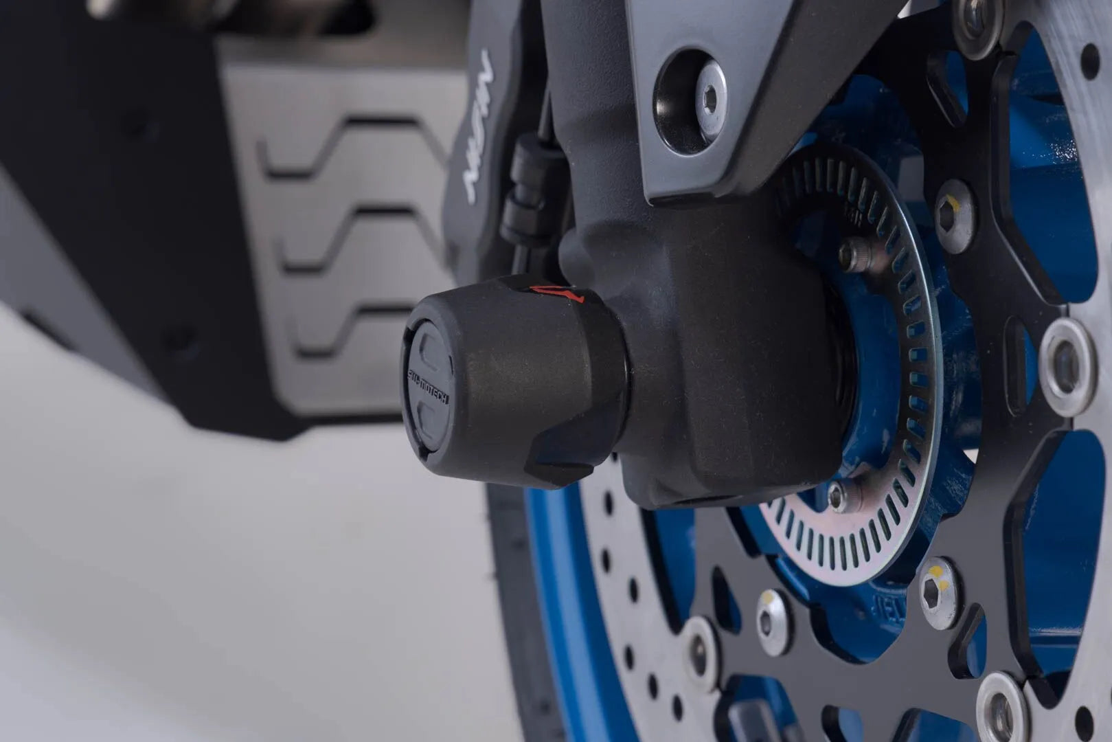 Sw-motech Rear Axle Slider Set For Motorcycle Swing Arms