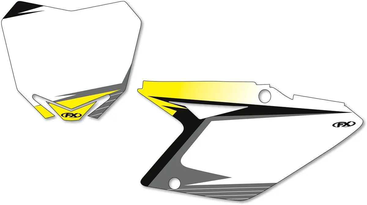 Factory Effex Pre-cut Graphic Number Plate Kit