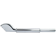 MCS OEM style Fishtail universal muffler 34-1/2" long chrome