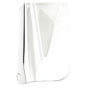 MCS Back panel fork - Left side - Chrome