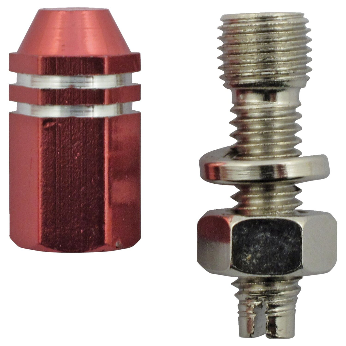 Trik Topz license plate mounts Alloy Two Tone hex straight