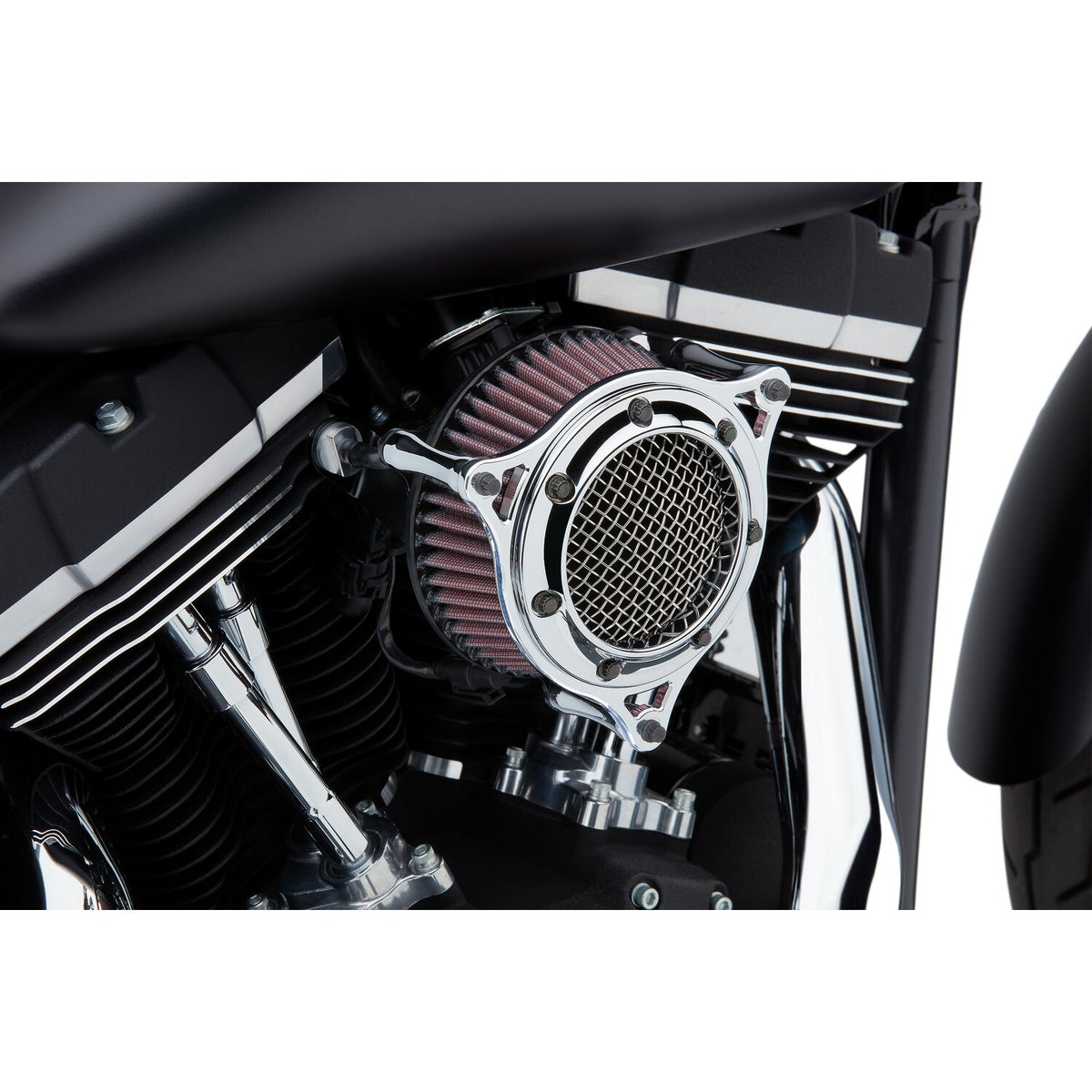 Cobra RPT air cleaner kit - Chrome