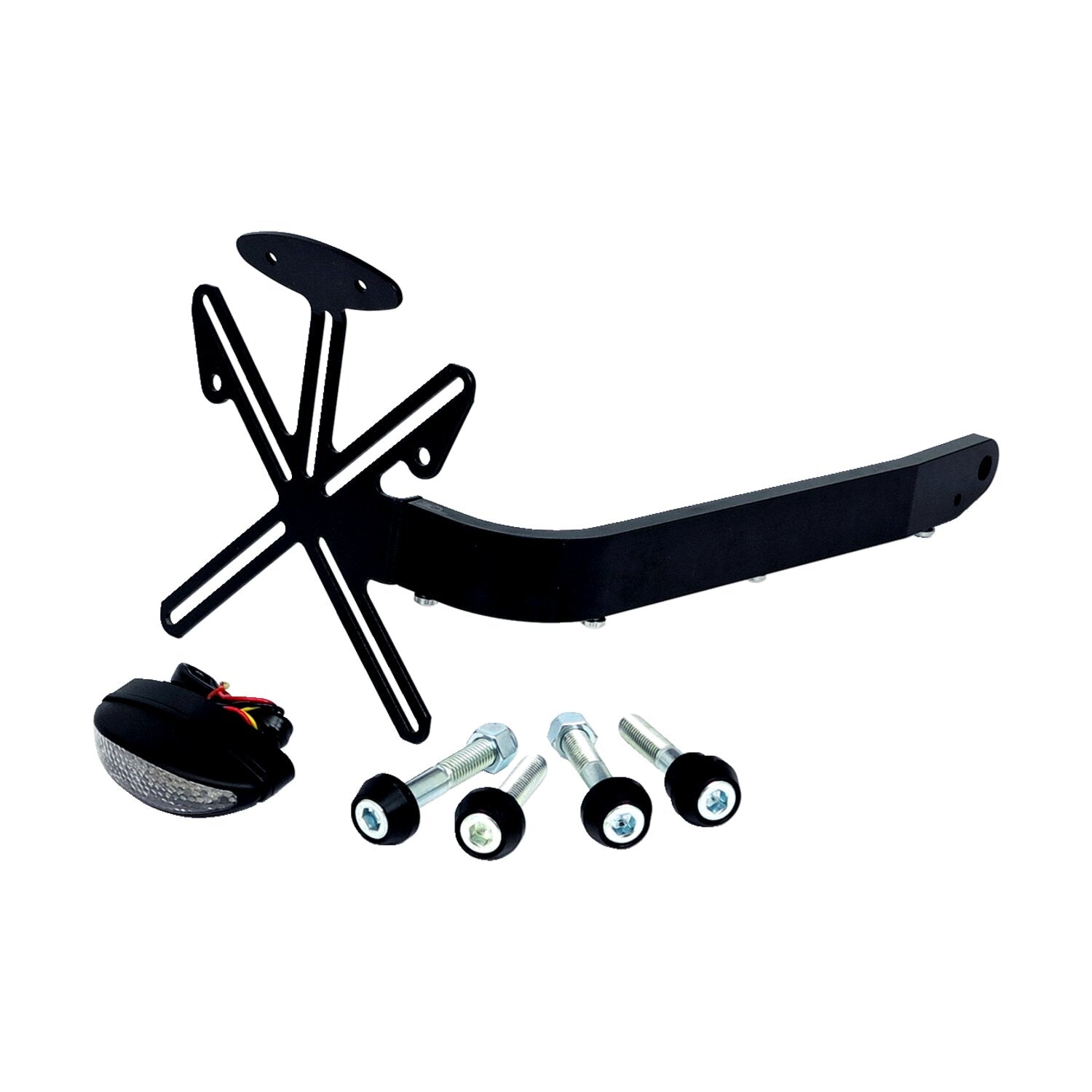Free Spirits Sportster license plate bracket kit - Black