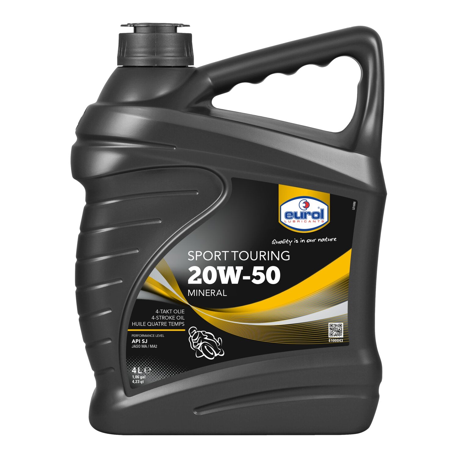 Eurol 20W50 SG JASO-MA mineral motor oil 4L