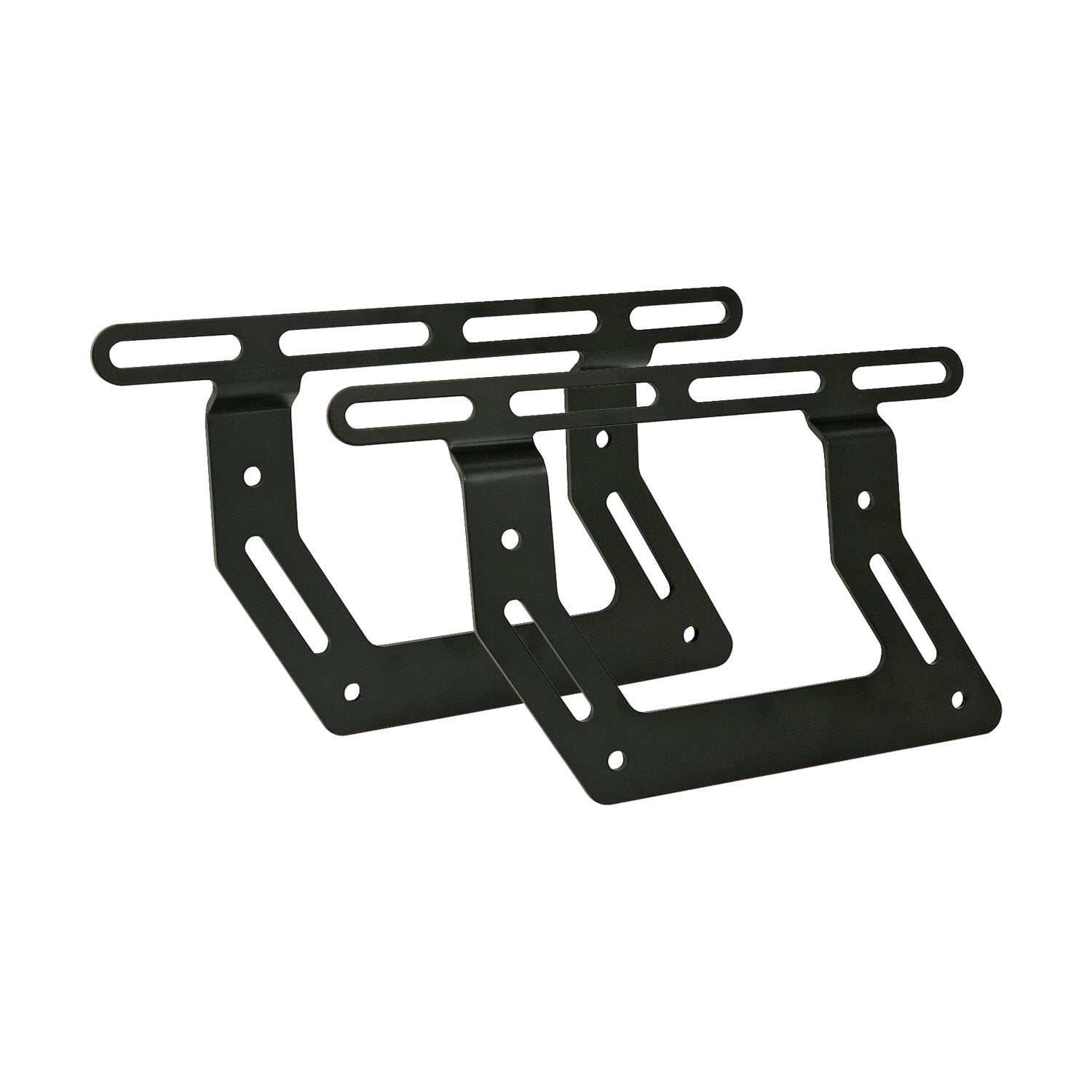 Highway Hawk Saddlebag support set - Matte black
