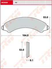 Trw Si Series Sintered Off-road Brake Pads
