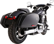 Rinehart Racing 4" Slip-on Muffler For Softail Sport Glide