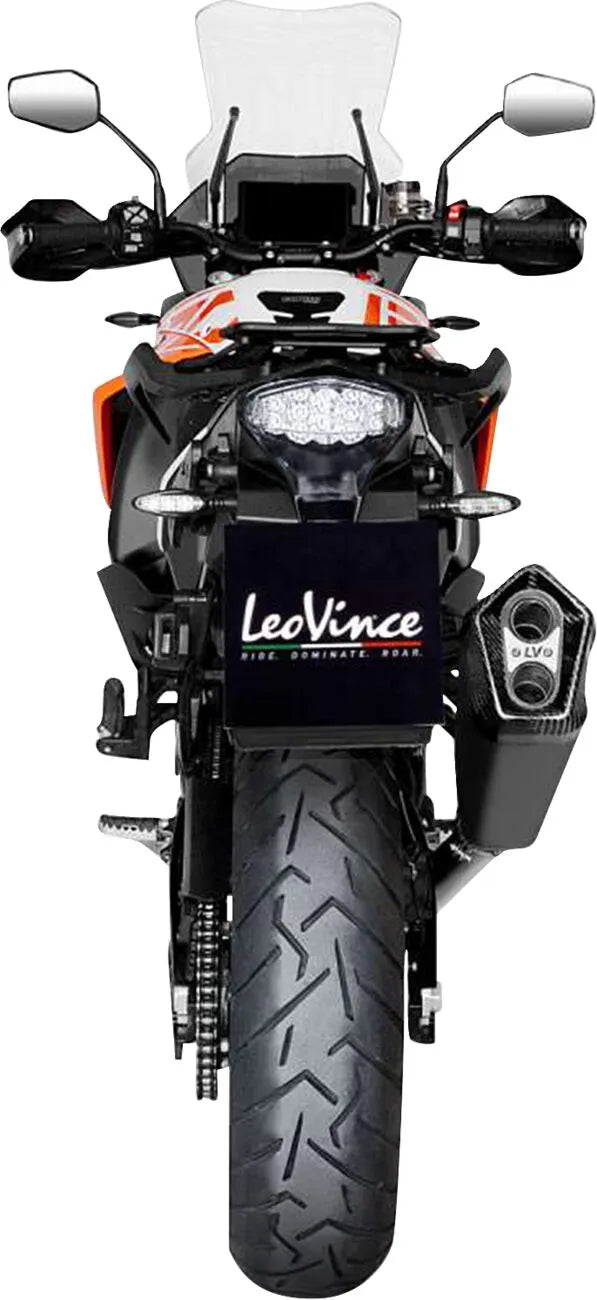 Leovince Lv-12 Black Edition Slip-on Muffler - ECE Street Legal Approved