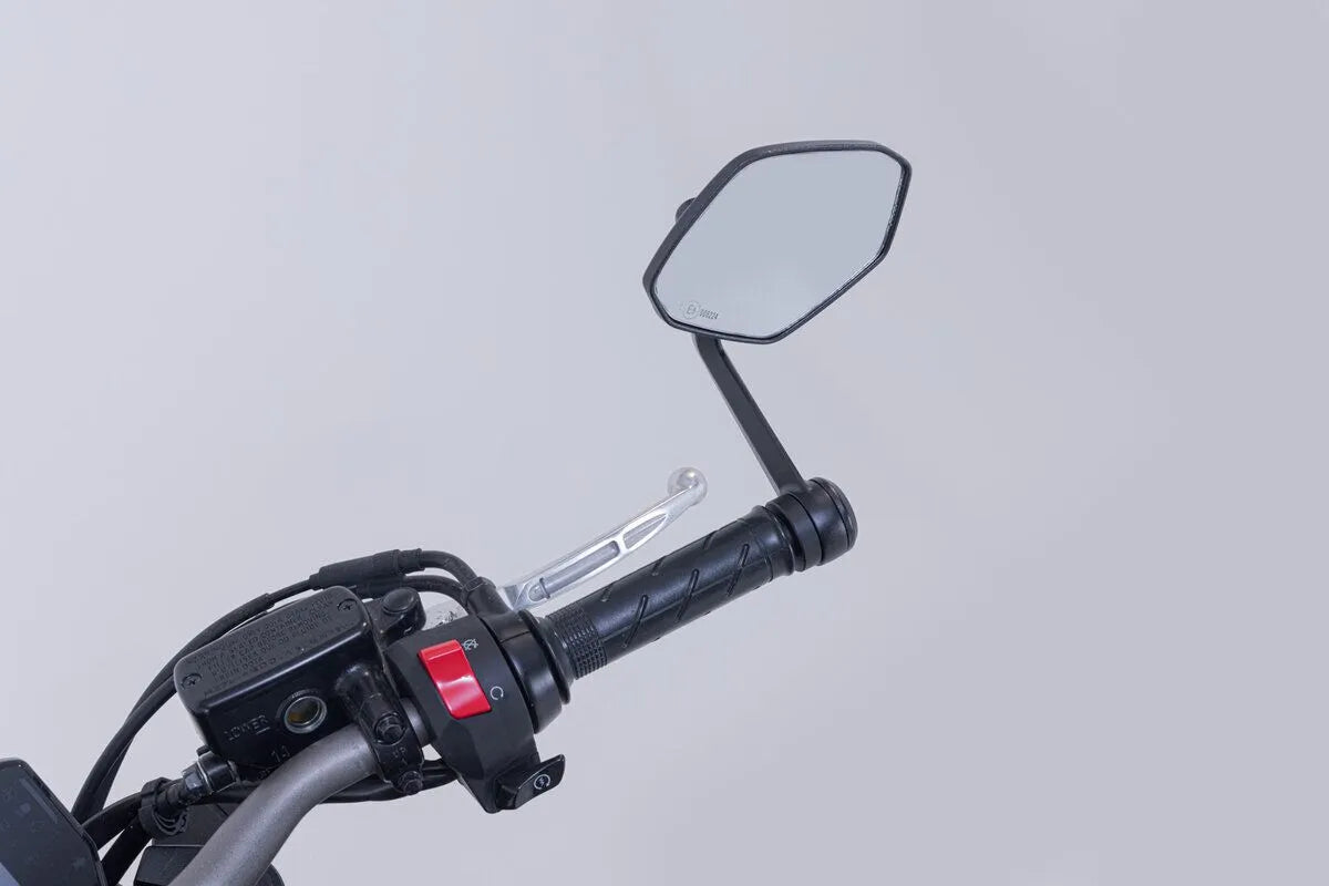 Sw-motech Bar End Mirrors - Black Aluminum