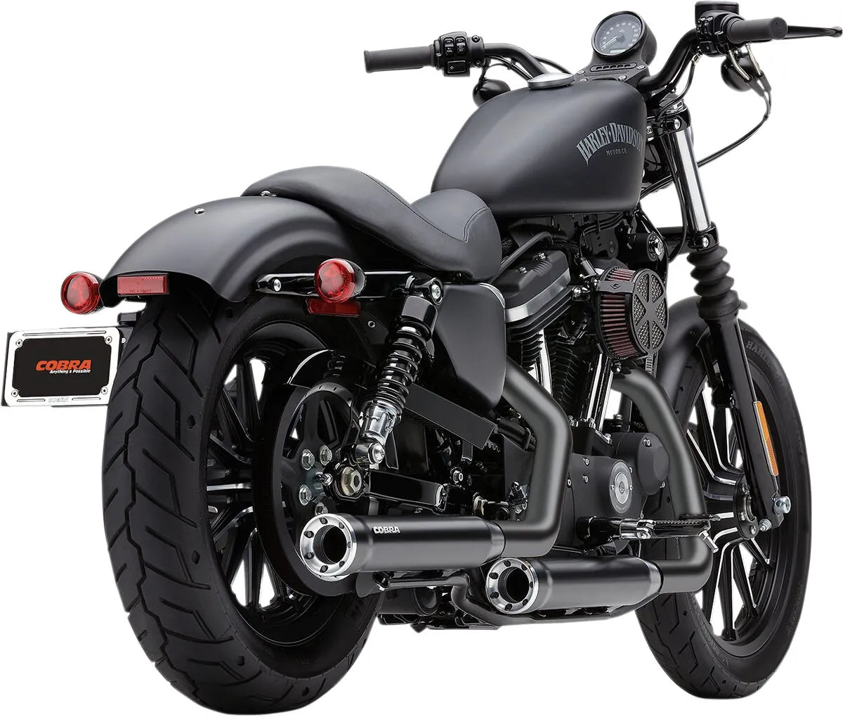 Cobra Rpt 3" Slip-on Mufflers For Harley Davidson