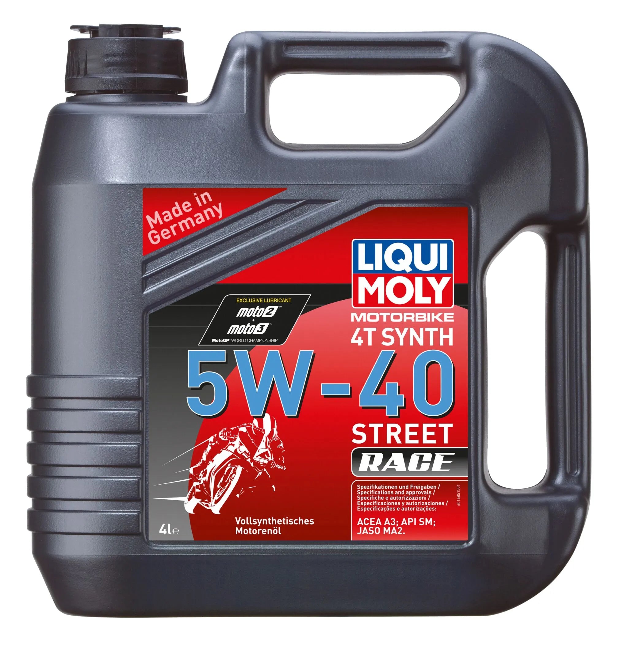Liqui Moly 4t 5w-40 Street Race Engine Oil 4 liter