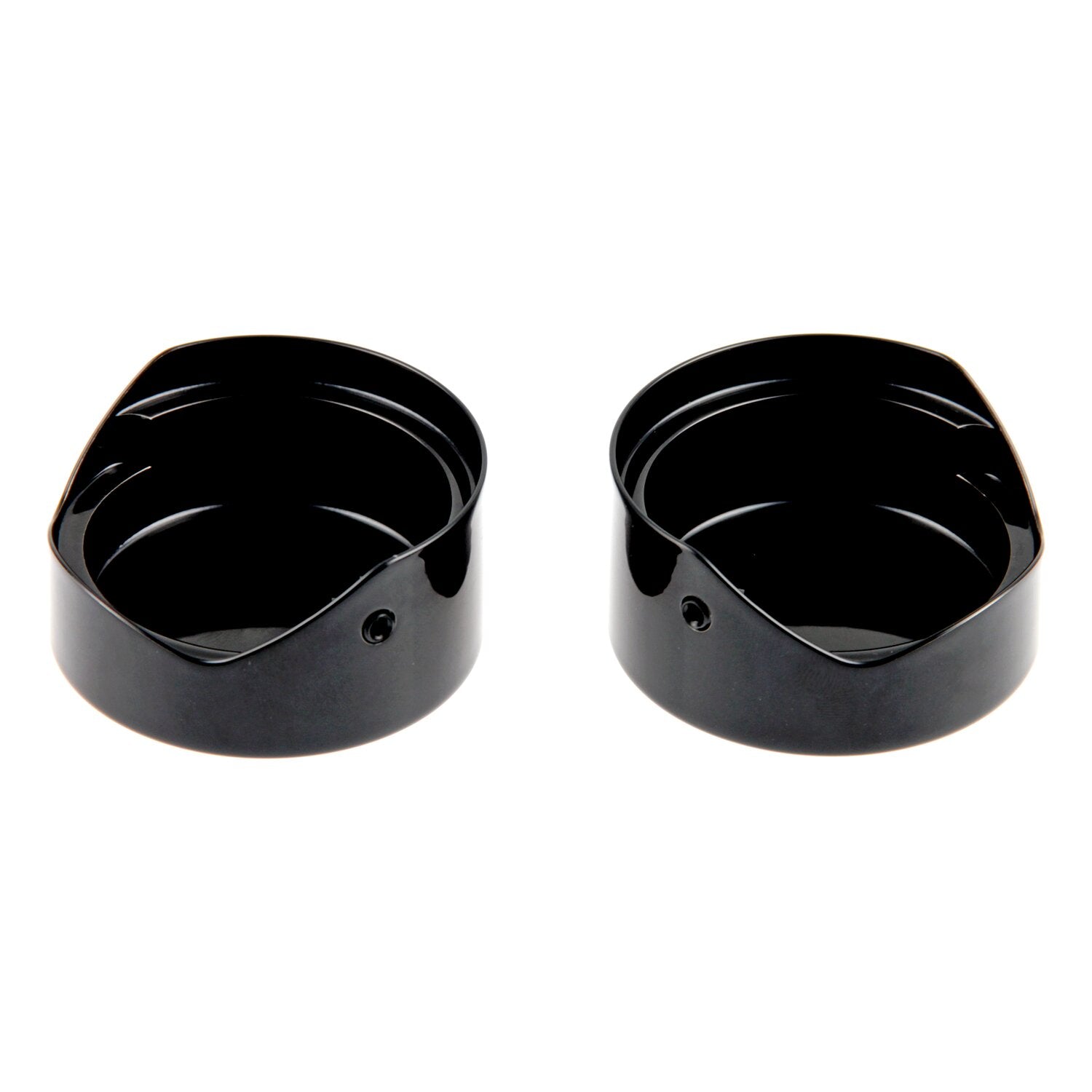 Cult-Werk 2-piece fork tube cap bolt cover kit - Black logo