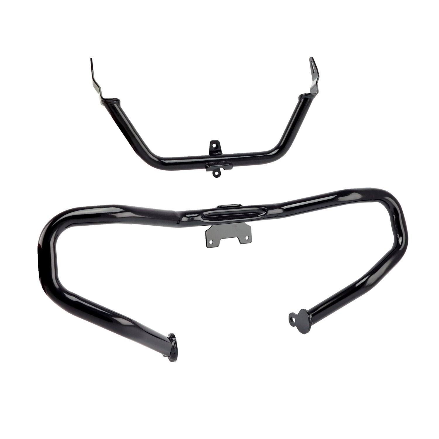 MCS Front engine guard - chopped black