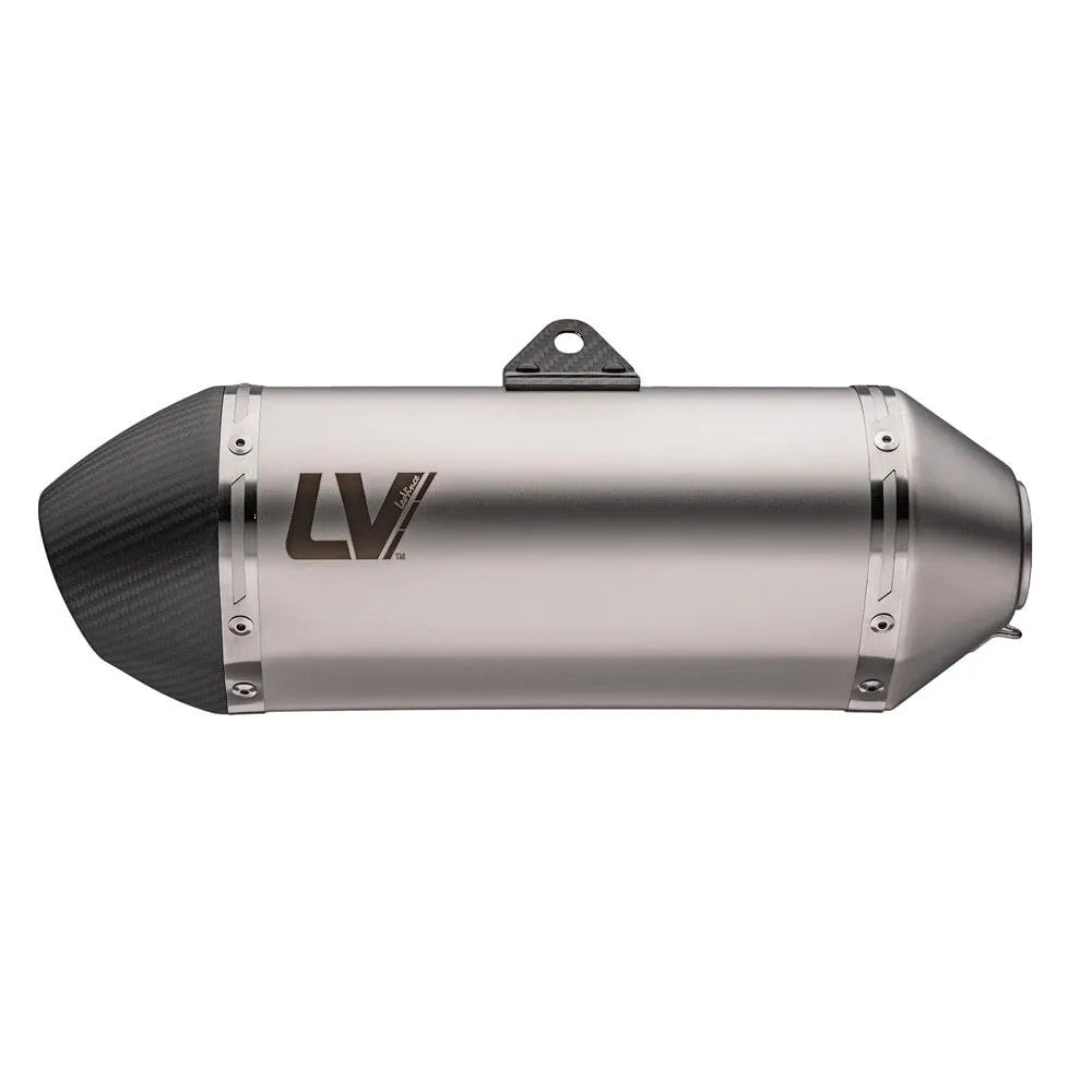 Leovince LV-14 Stainless Steel Slip-On Muffler for QJMOTOR SRT