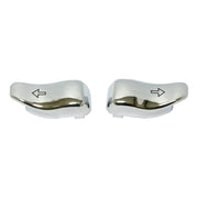 MCS Turn signal switch extender cap set - Chrome