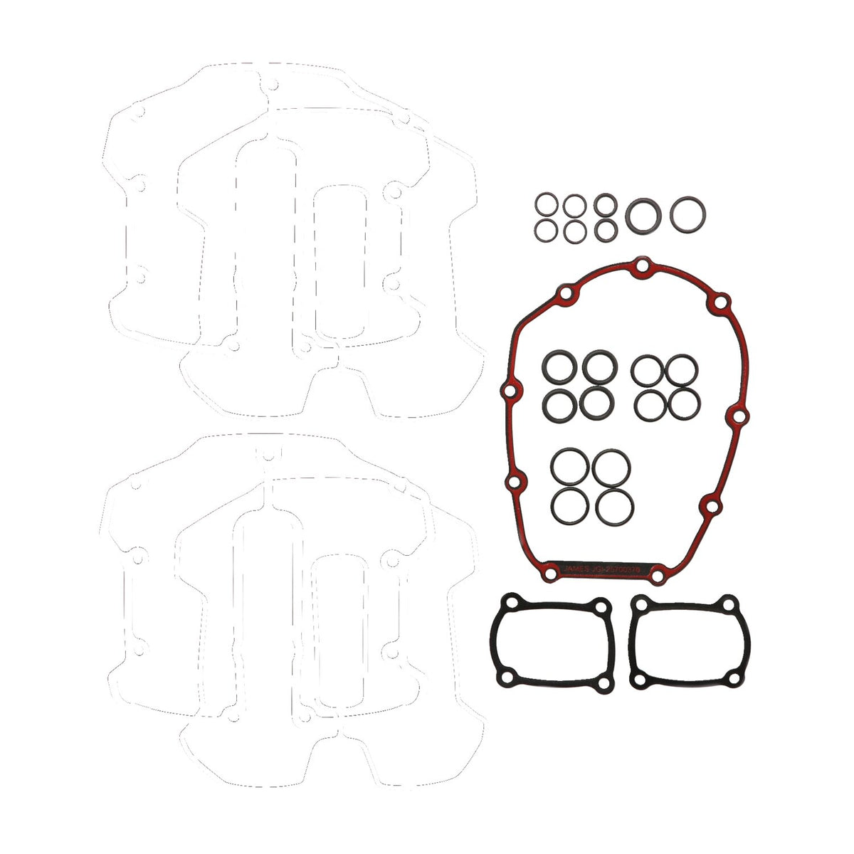 James Gaskets James cam gear change gasket kit - M8