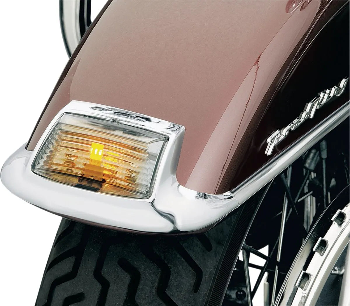 Kuryakyn Fender Tip Light & Smoke Lens Kit