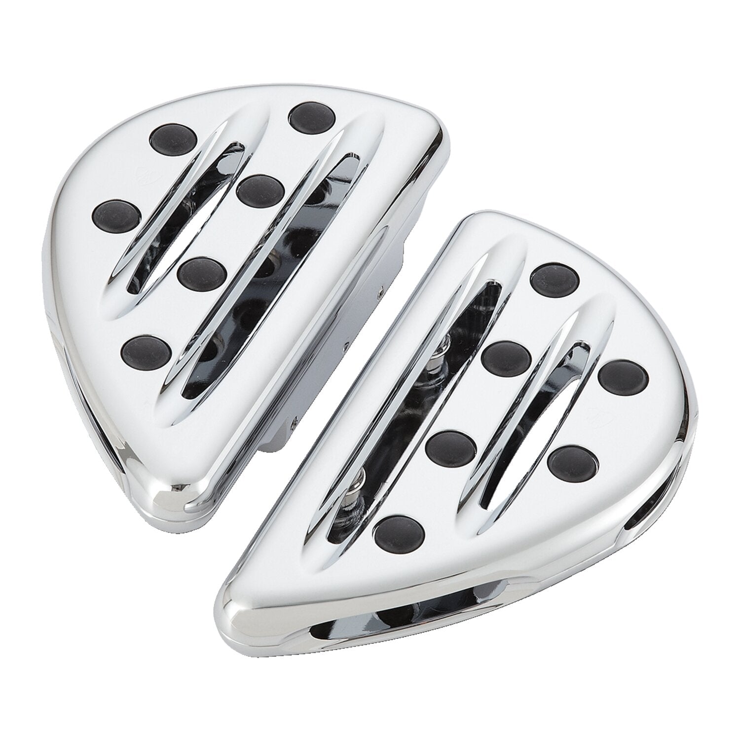 Arlen Ness Deep cut mini rider floorboards chrome