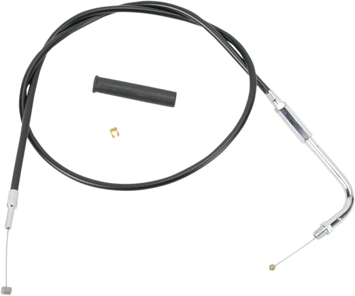 DRAG SPECIALTIES Black Vinyl Throttle Cable 32-1/2"
